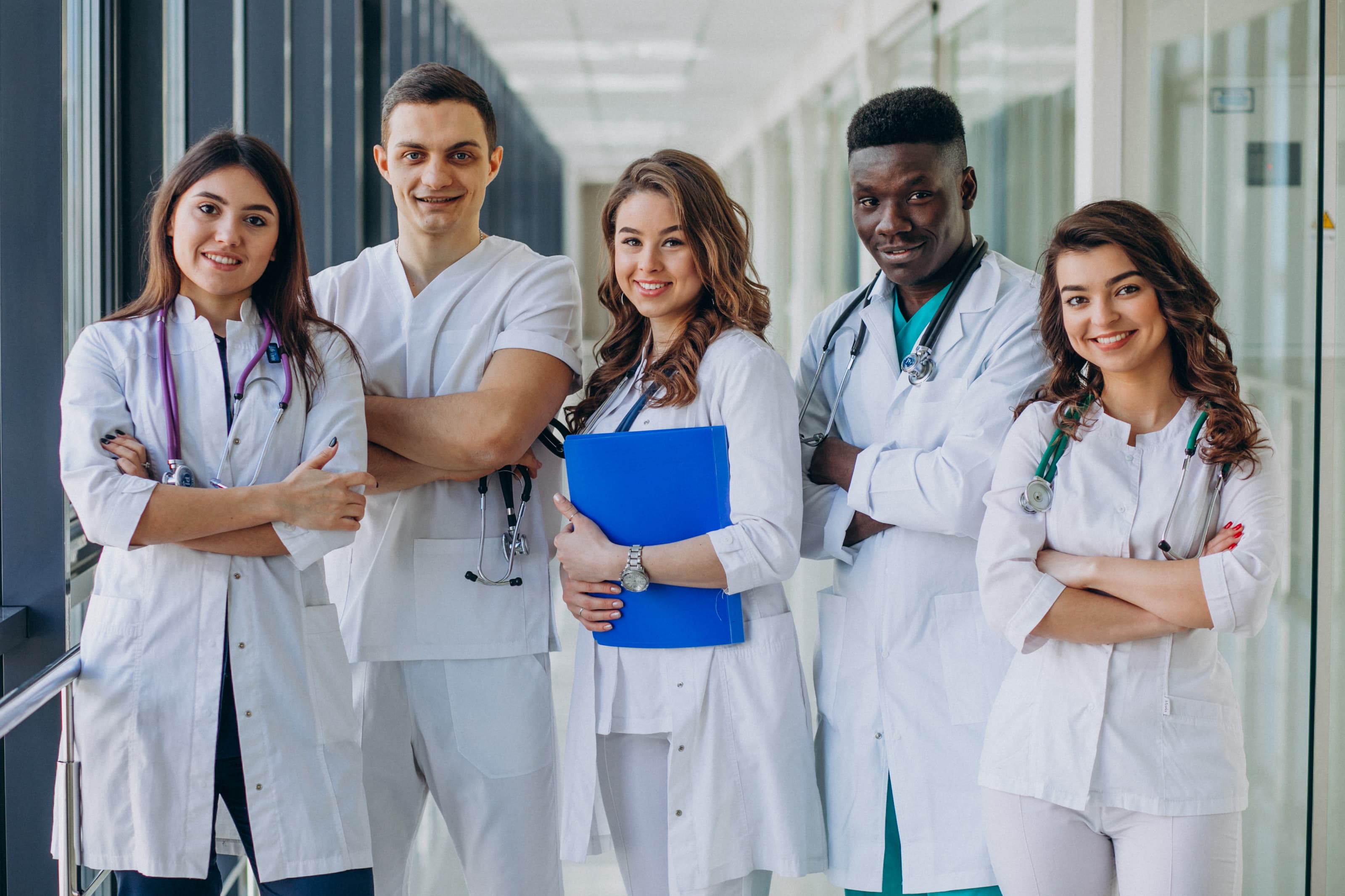 Healthcare professionals from a MediCare+ partner facility